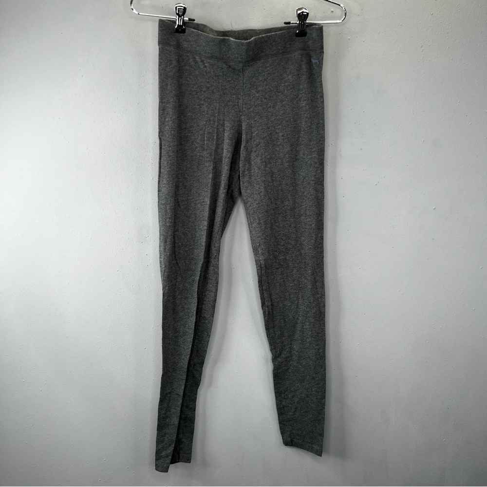 Pink Victoria's Secret Gray Grey Leggings Casual Comfortable Comfy Athletic